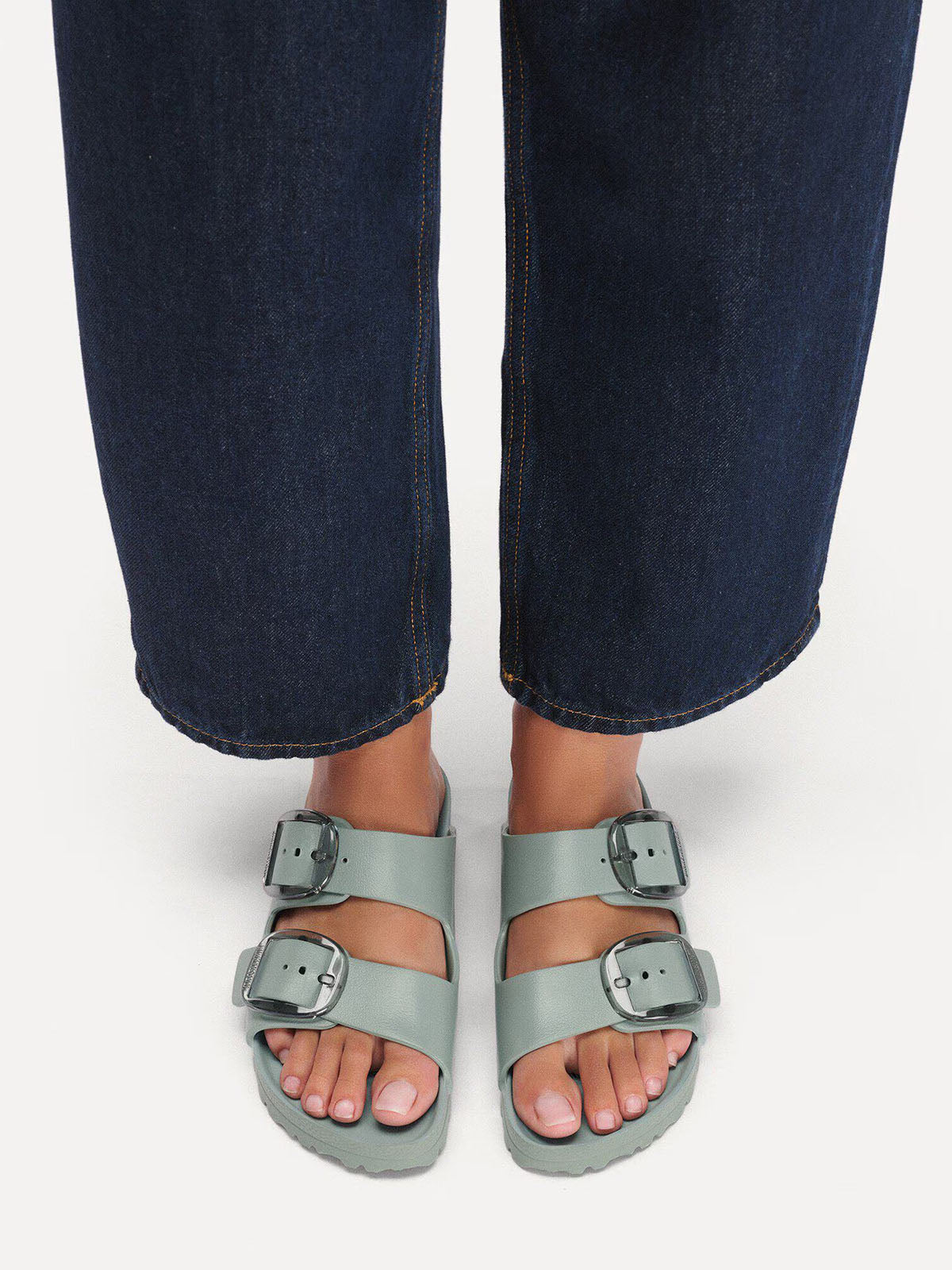 BIRKENSTOCK Arizona Big Buckle in EVA Pure Sage Narrow