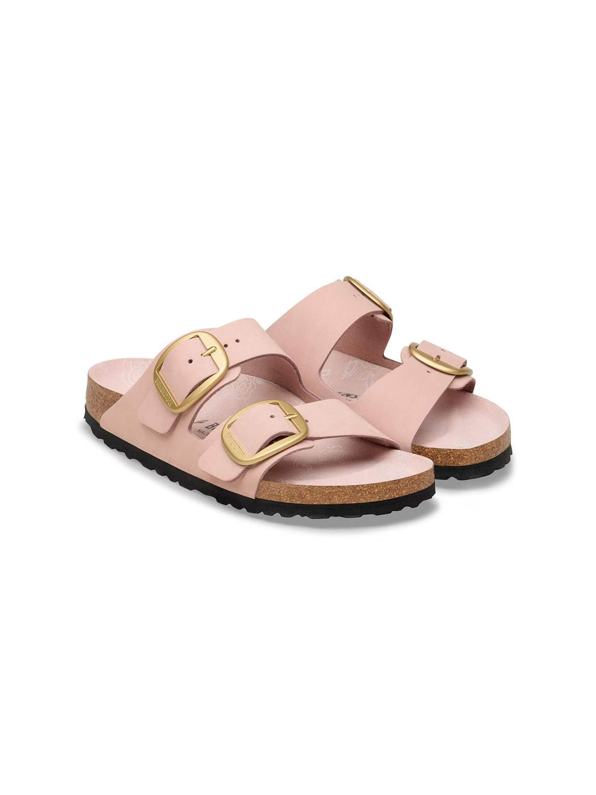 BIRKENSTOCK Arizona Big Buckle Nubuck Leather Soft Pink Regular/Narrow
