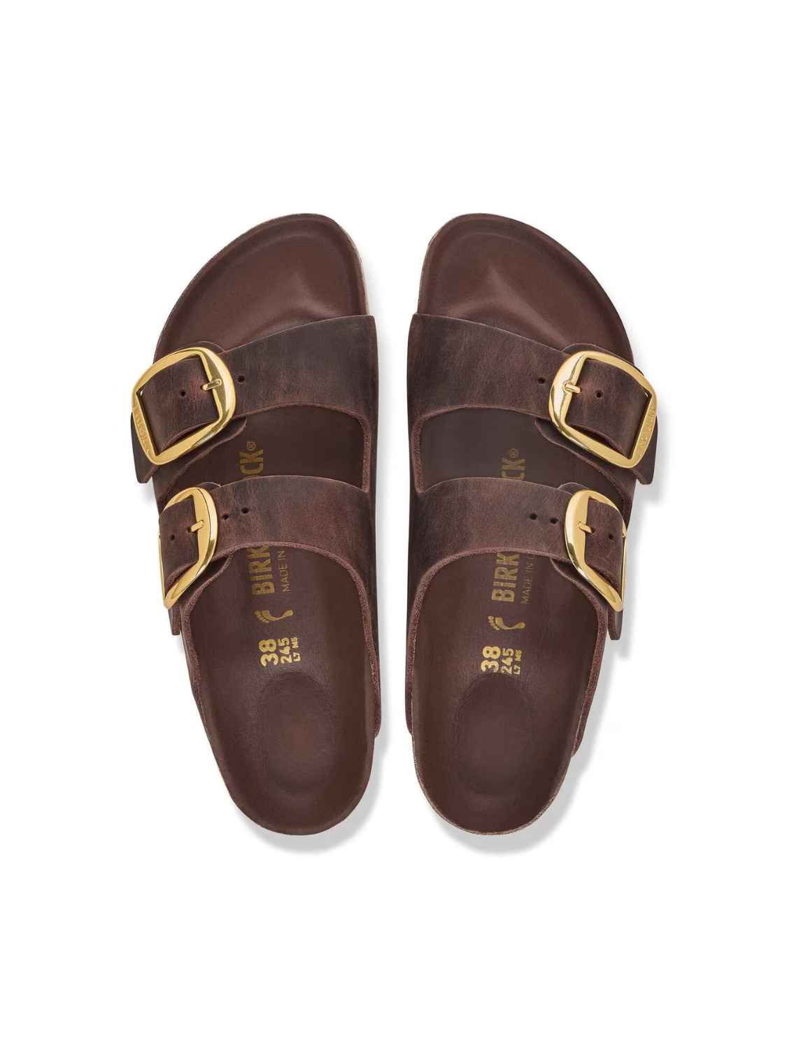 BIRKENSTOCK Arizona Big Buckle Oiled Habana Narrow