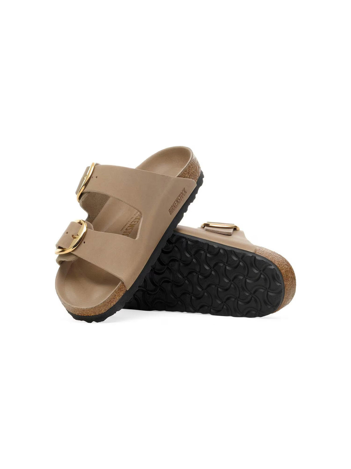 BIRKENSTOCK Arizona Big Buckle in Oiled Leather Tobacco Brown