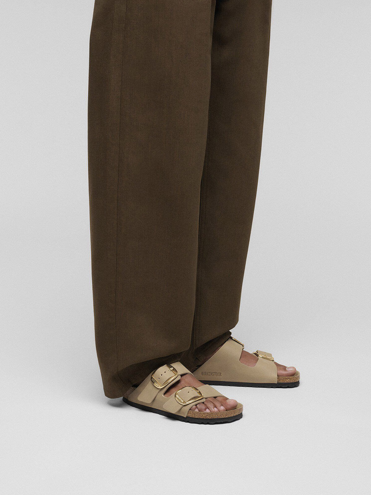 BIRKENSTOCK Arizona Big Buckle in Oiled Leather Tobacco Brown