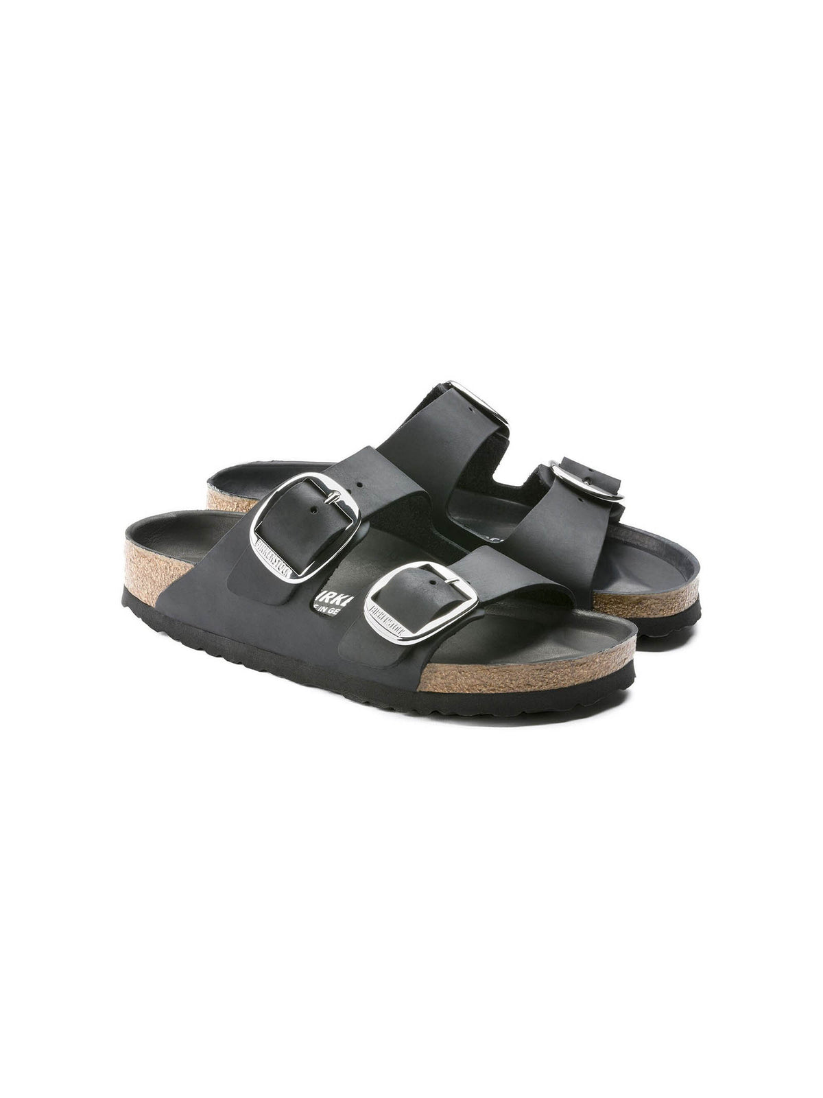 BIRKENSTOCK Arizona Big Buckle Sandal Black Oiled Leather