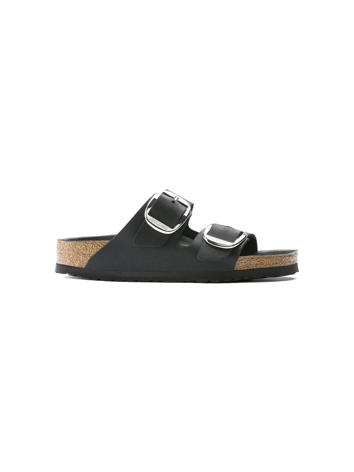 BIRKENSTOCK Arizona Big Buckle Sandal Black Oiled Leather