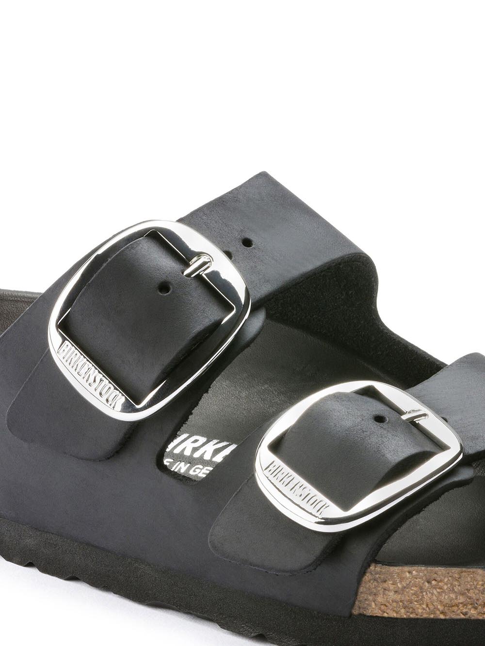 BIRKENSTOCK Arizona Big Buckle Sandal Black Oiled Leather