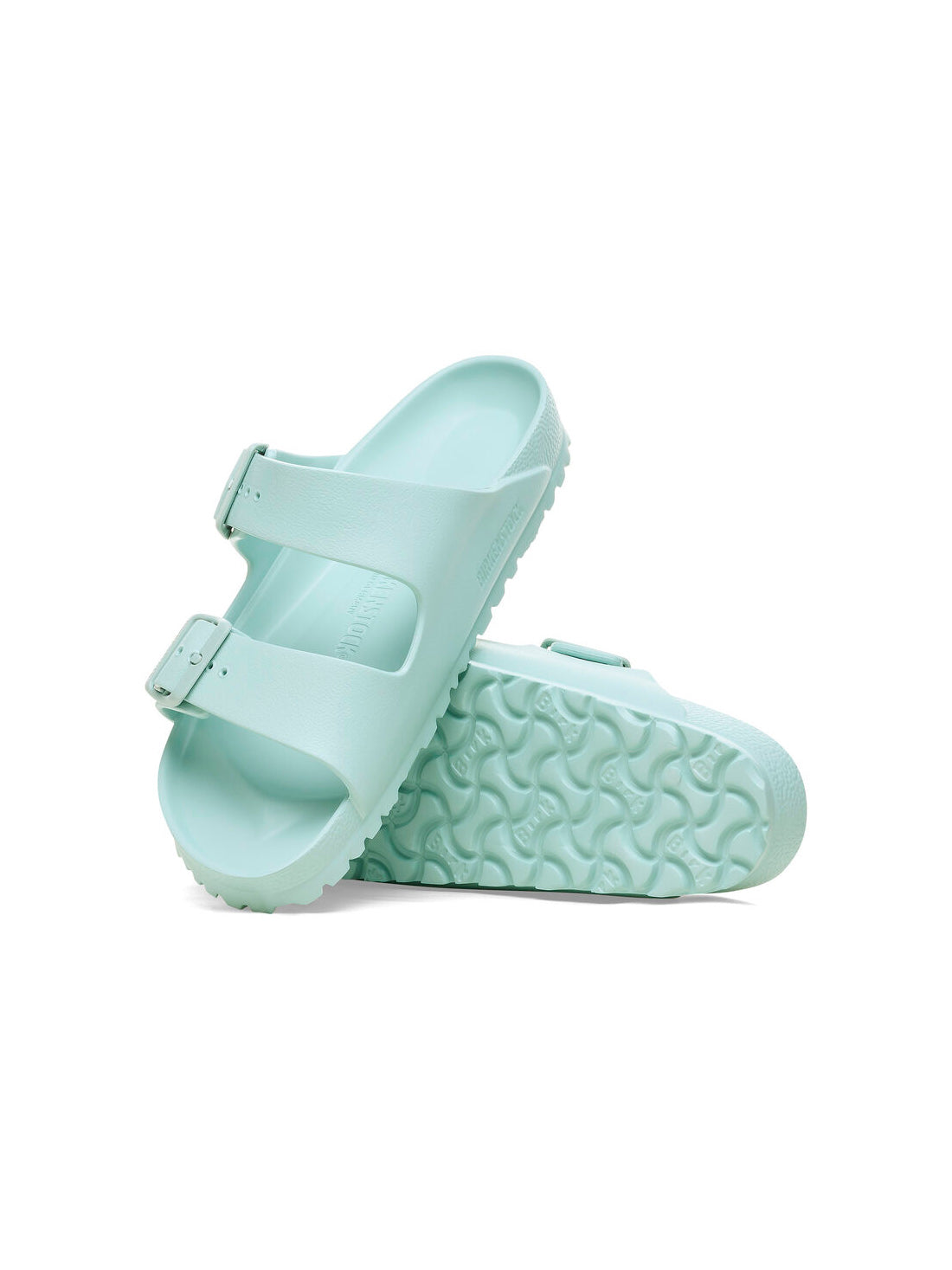 birkenstock arizona essentials eva sandal in surf green