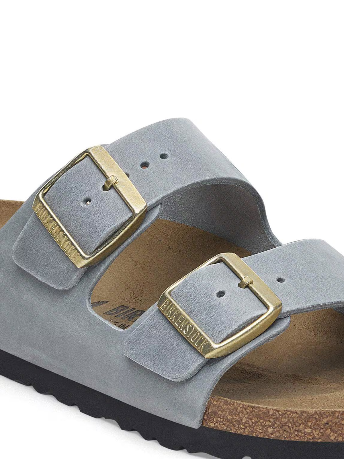 BIRKENSTOCK Arizona in Oiled Leather Basalt Gray