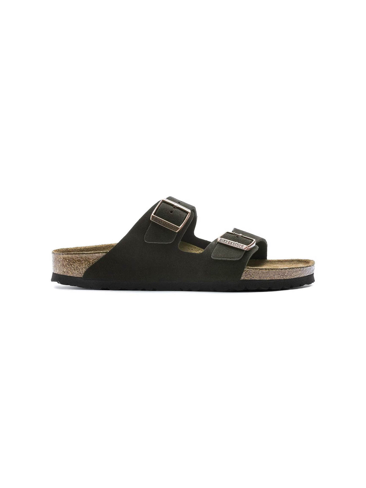 BIRKENSTOCK Arizona Soft Footbed Suede Leather Mocha Regular
