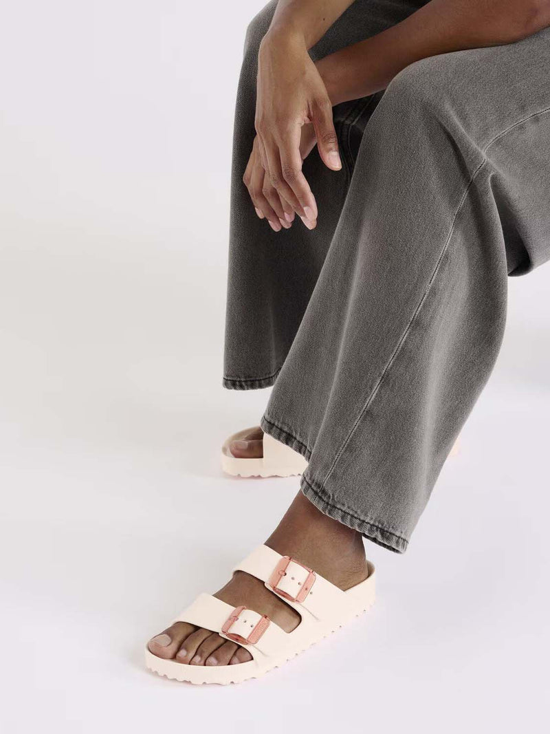 BIRKENSTOCK Arizona Essentials Stealth Buckle EVA Light Rose Narrow