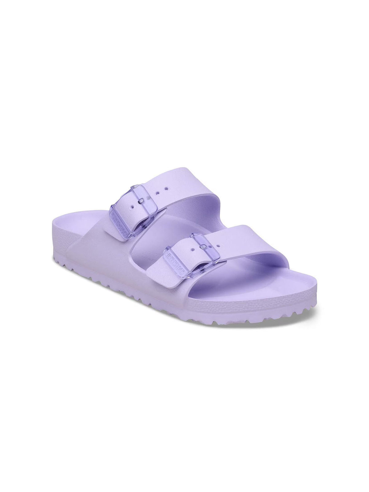 BIRKENSTOCK Arizona Essentials Stealth Buckle in EVA Purple Fog Narrow