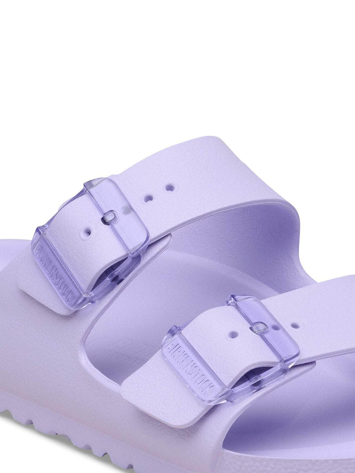 BIRKENSTOCK Arizona Essentials Stealth Buckle in EVA Purple Fog Narrow