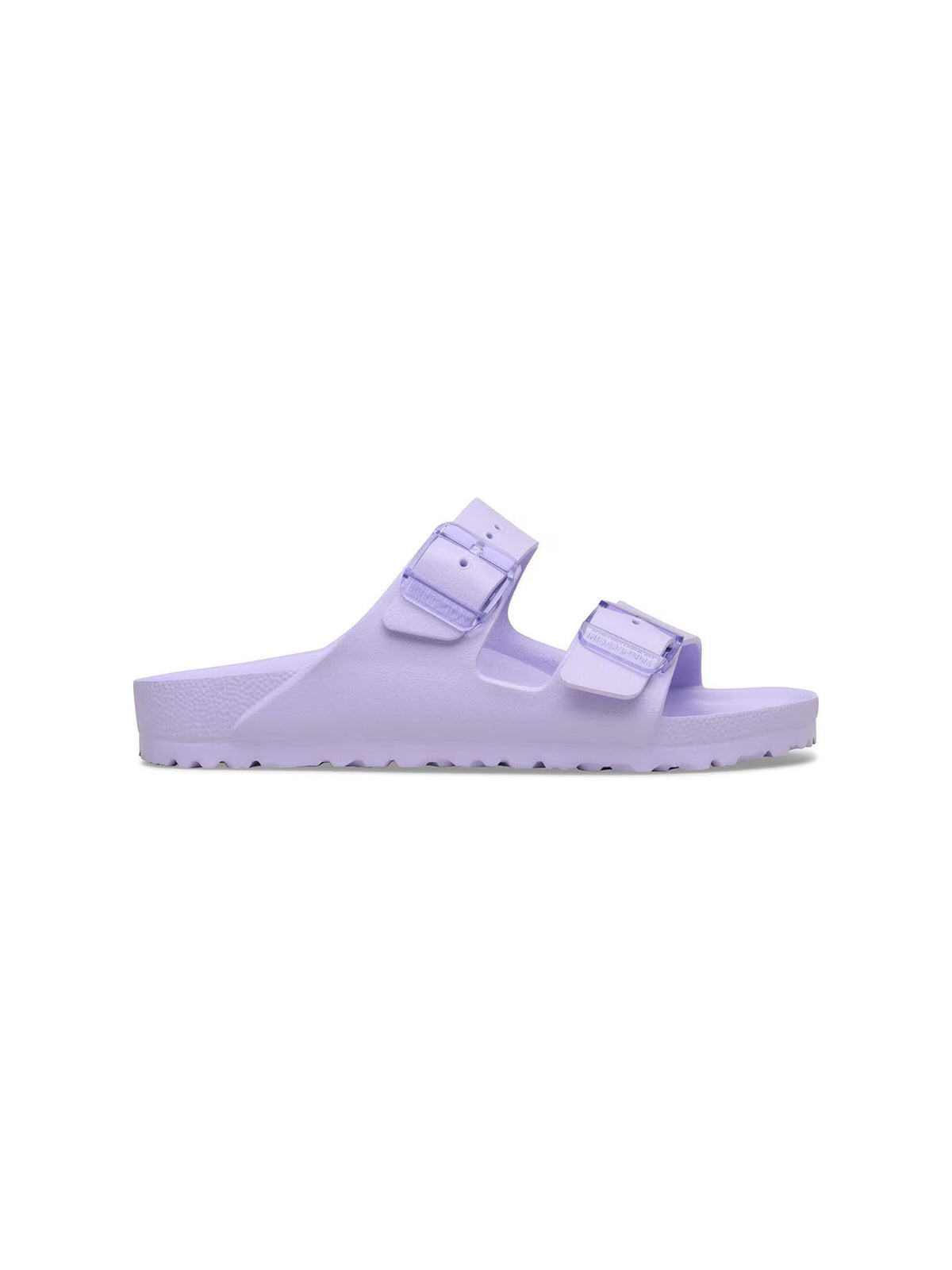 BIRKENSTOCK Arizona Essentials Stealth Buckle in EVA Purple Fog Narrow