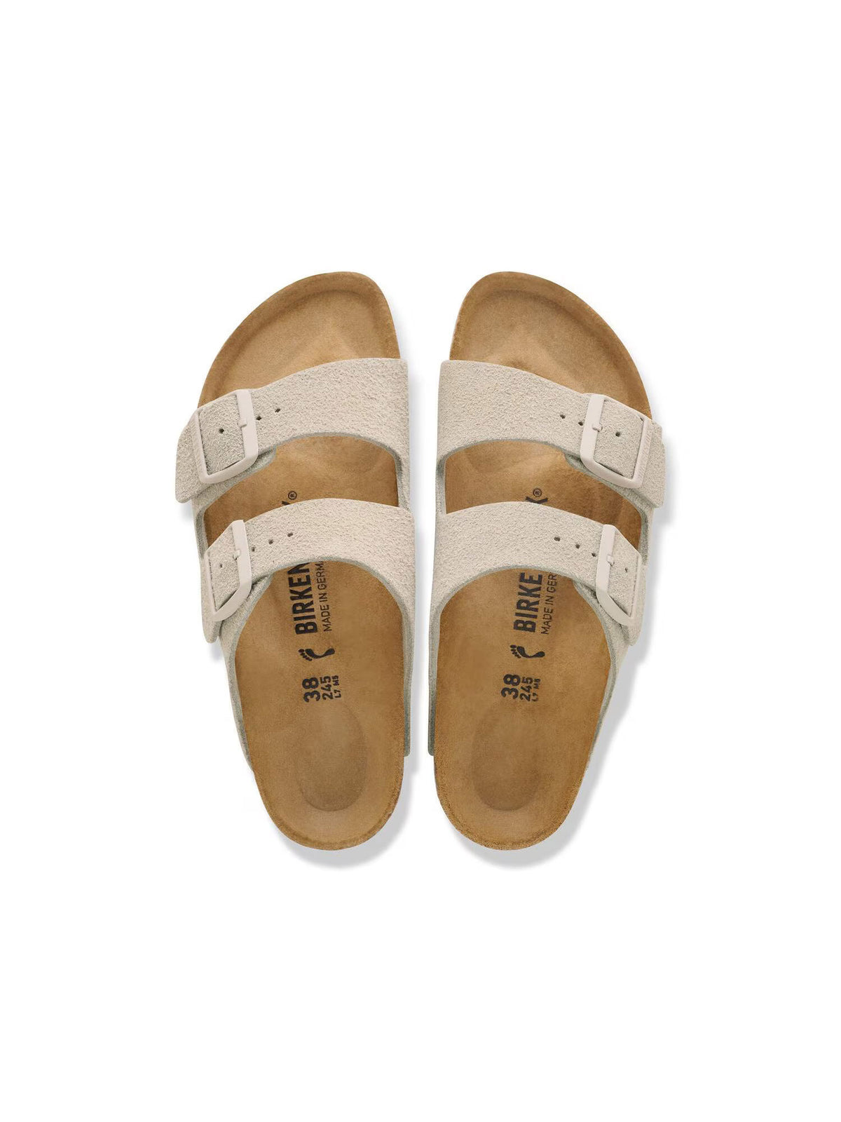 BIRKENSTOCK Arizona in Suede LEVA Oyster