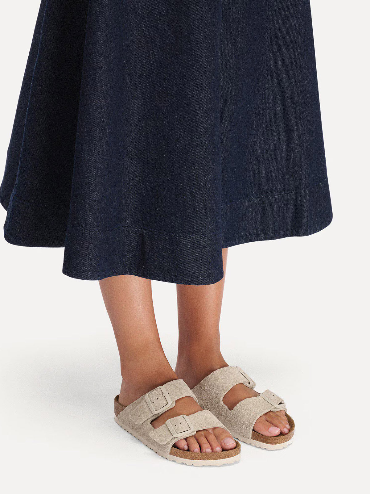 BIRKENSTOCK Arizona in Suede LEVA Oyster