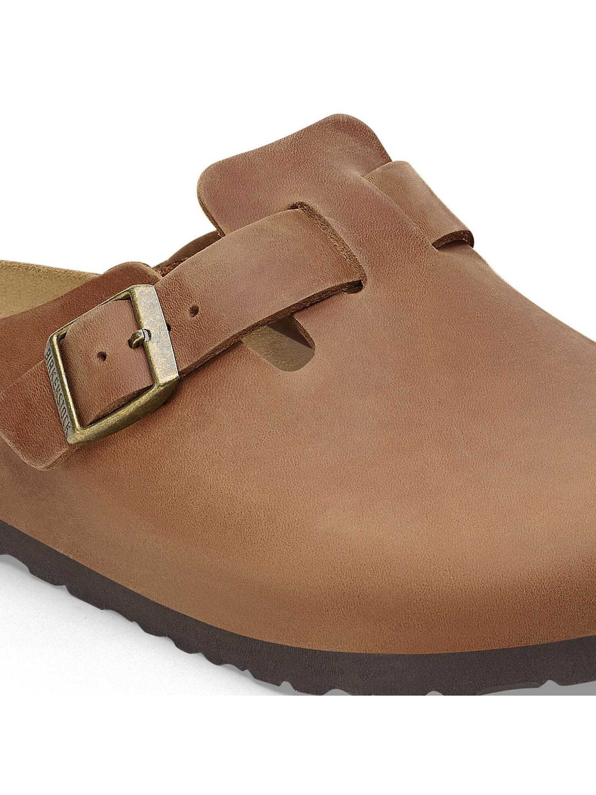 BIRKENSTOCK Boston Clog Oiled Leather Cognac Narrow