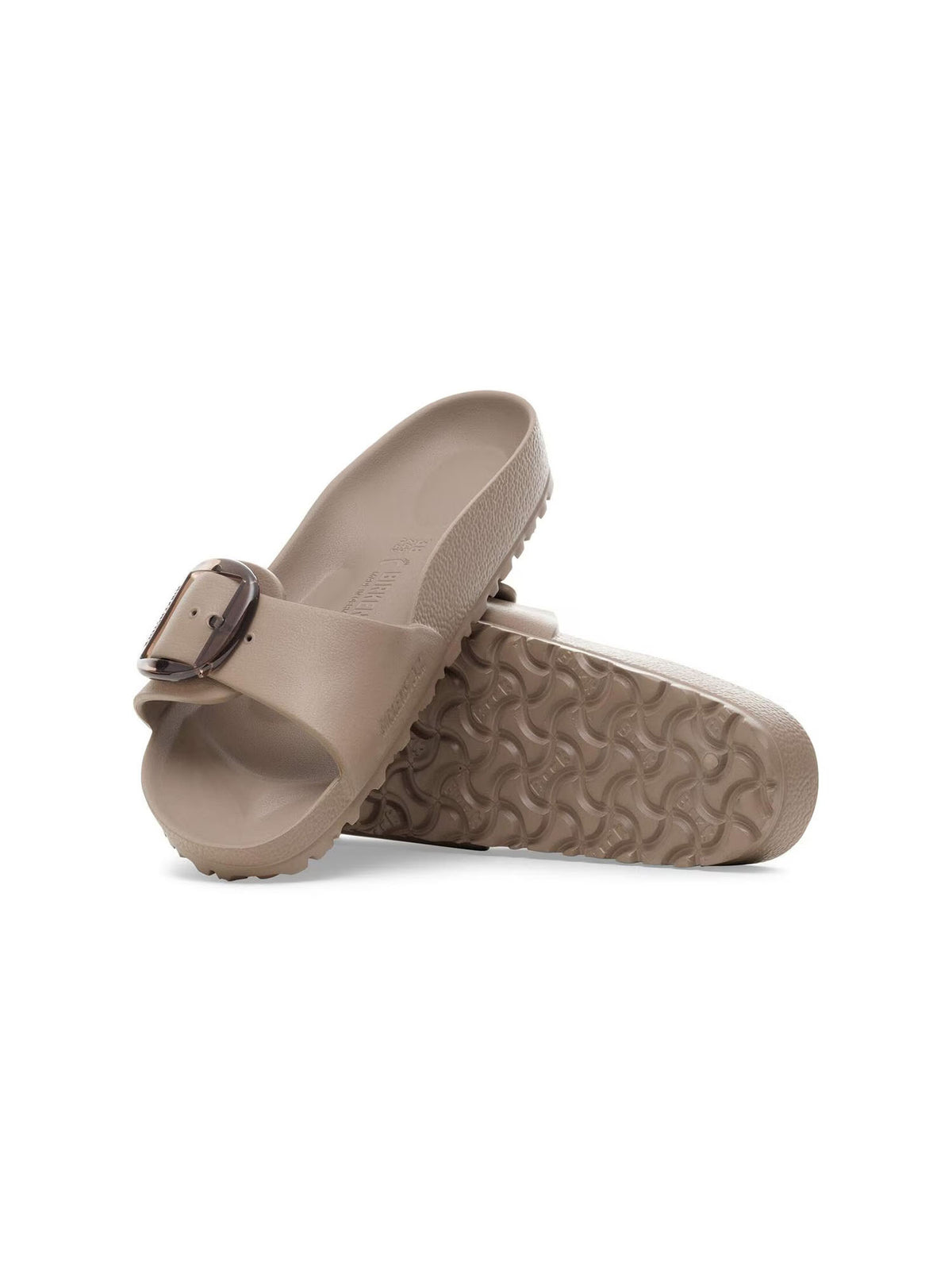 BIRKENSTOCK Madrid Big Buckle EVA in Gray Taupe Narrow