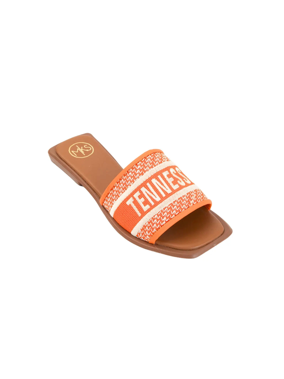 university of tennessee bobbie game day orange slip on sandals