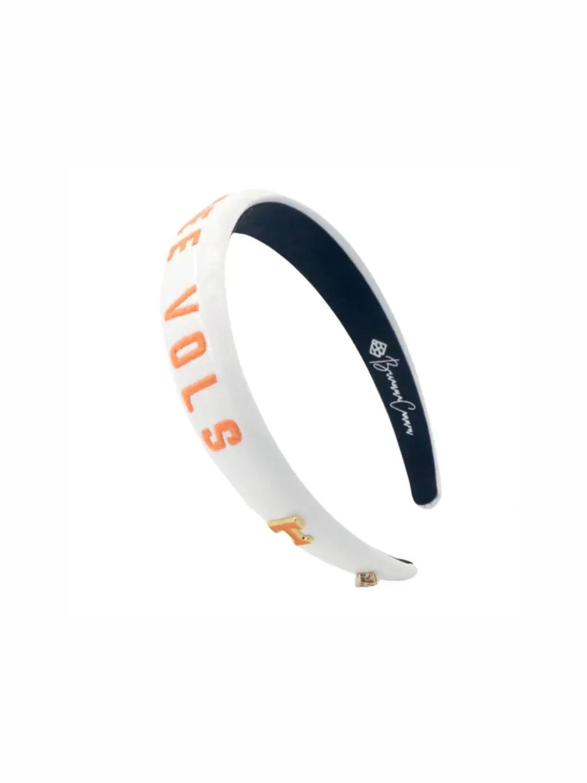 Orange University of Tennessee Thin Embroidered Headband