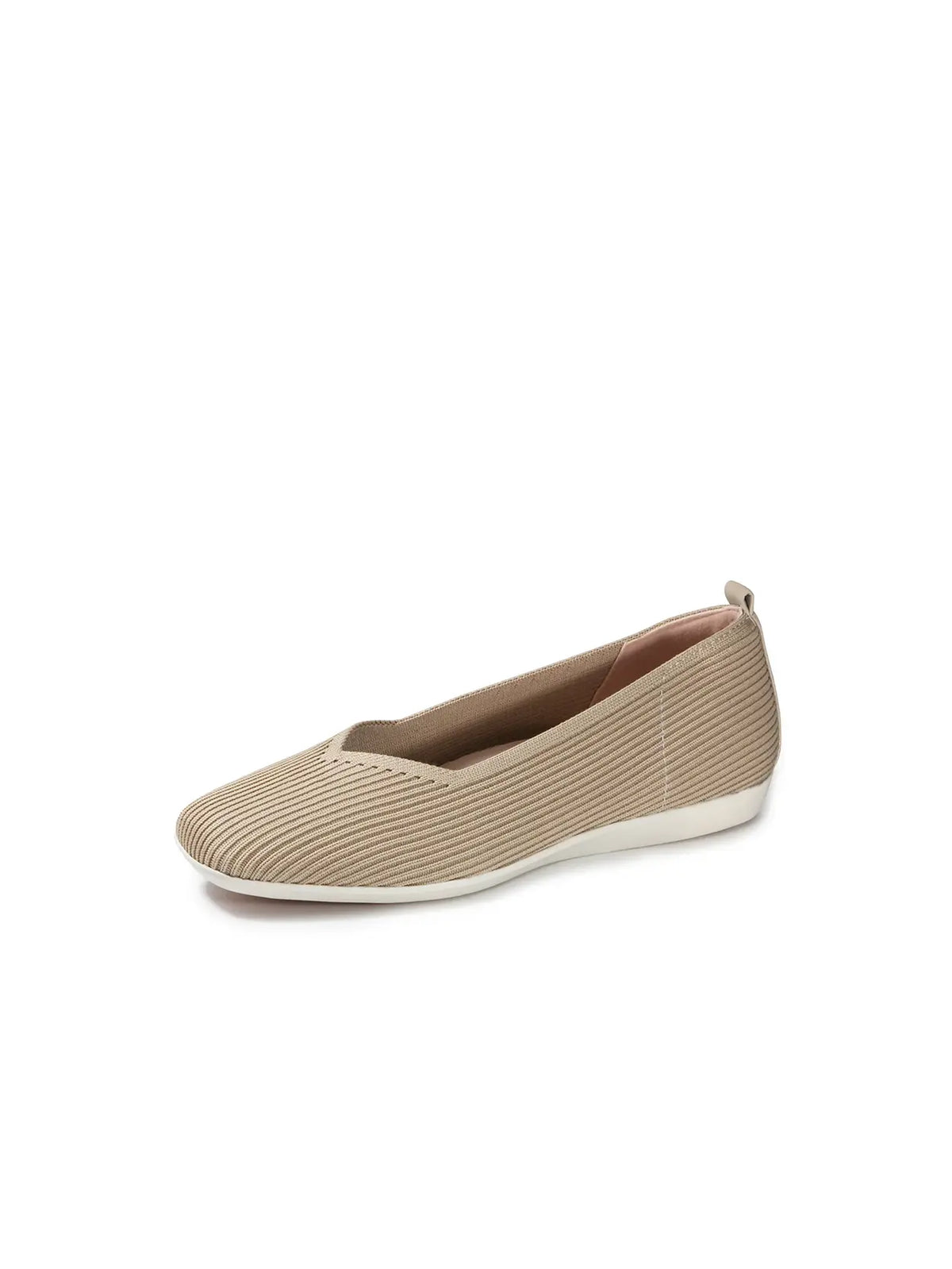 Bussola Valda Knit Ballet Flats Doe Skin Bussola Vicenza Knit Ballet Flats