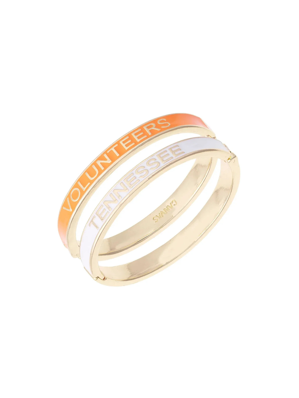 Canvas Style Tennessee Vols Skinny Enamel Hinge Bangle