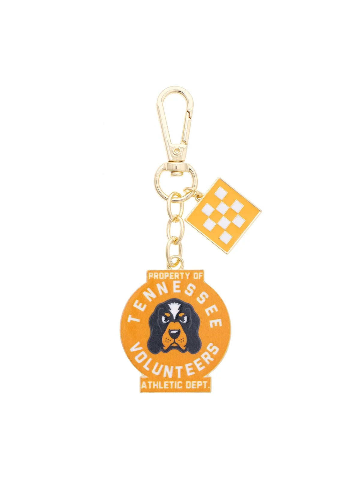 Canvas Style Tennessee Vols Vintage Athletic Department Enamel Bag Charm