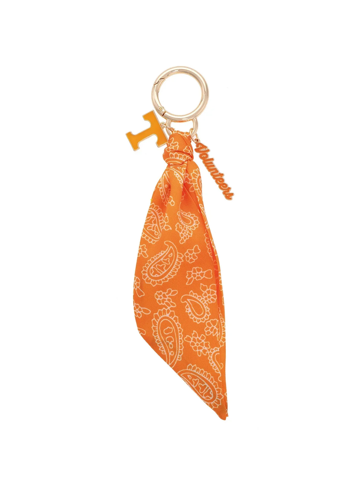 Tennessee Vols Logo Bandana Bag Charm TN Gameday