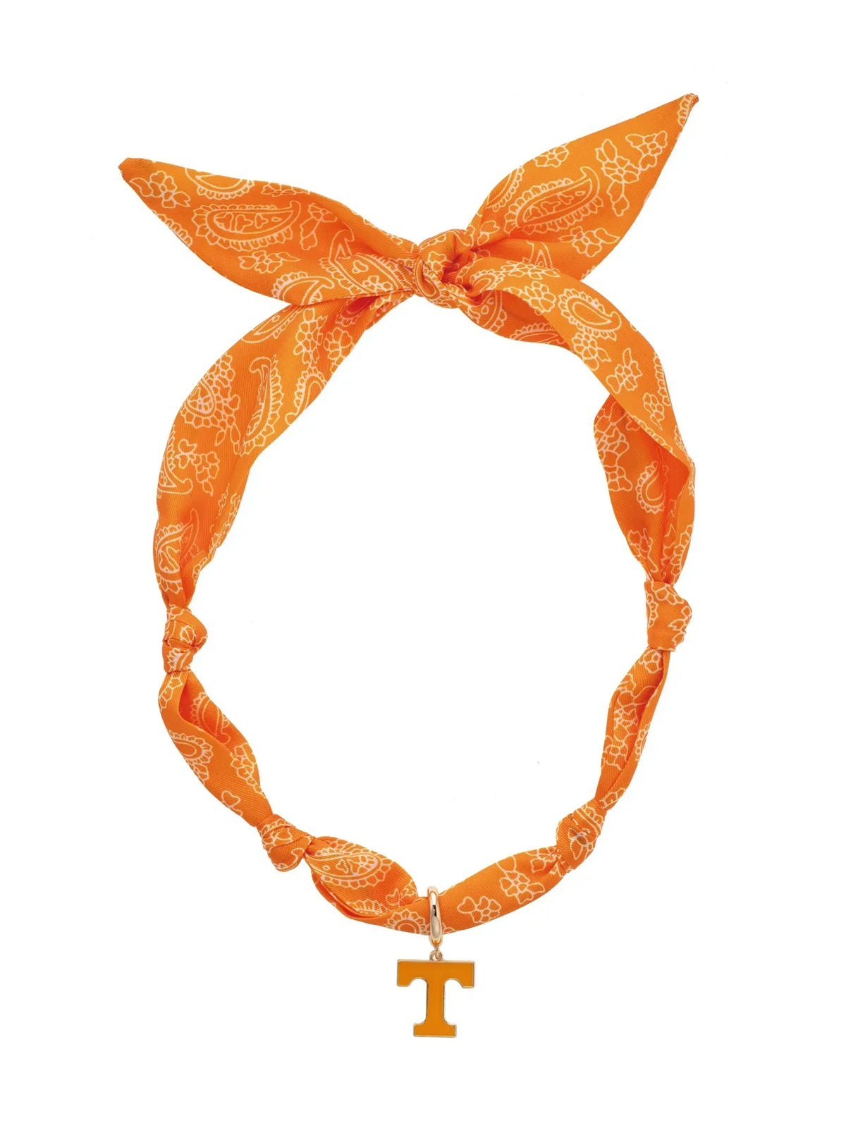 Canvas Style Tennessee Vols Logo Bandana Scarf Necklace