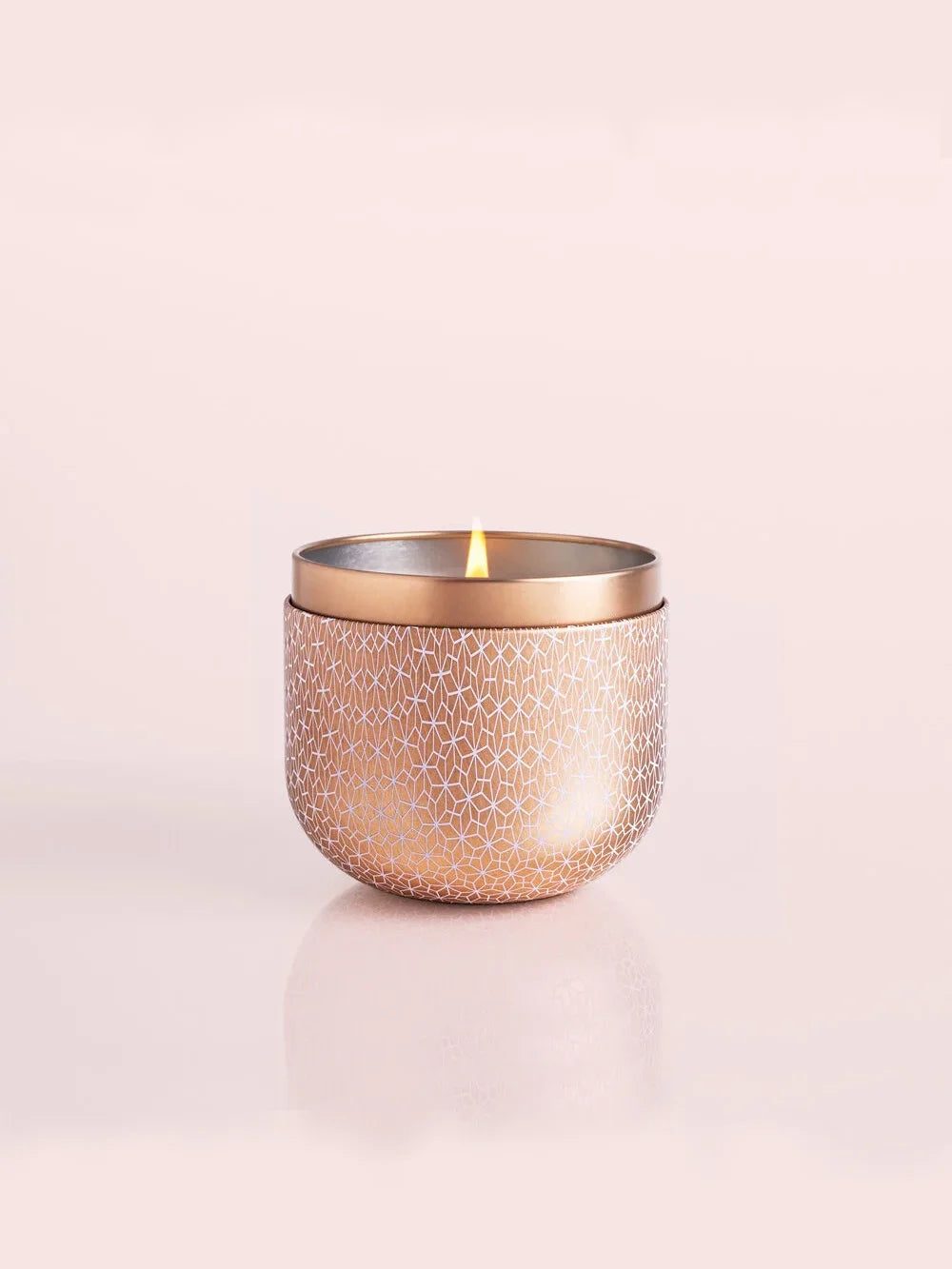 Capri Blue Gilded Muse Rose Gold Oversize Tin Candle Pink Grapefruit & Prosecco 12.5oz