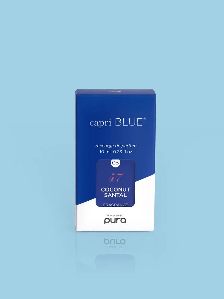 Capri Blue Pura Diffuser Refill 0.33oz Coconut Santal