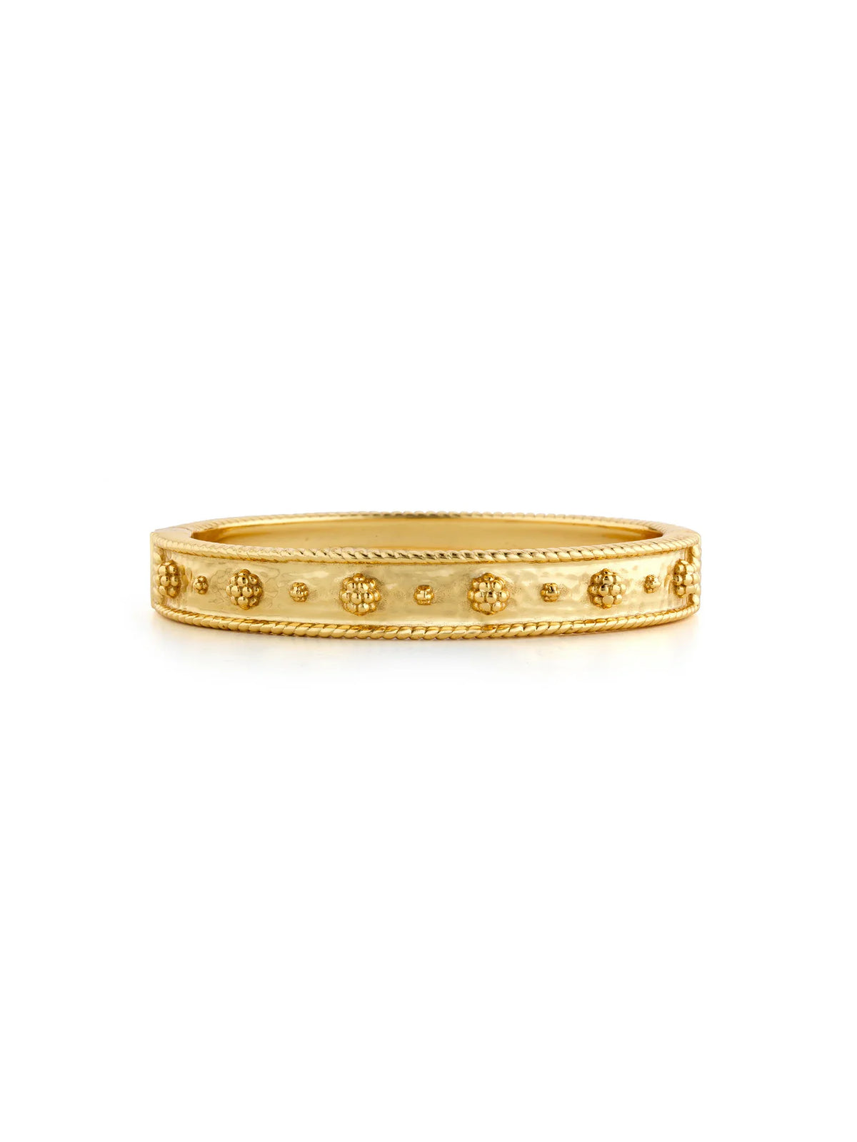 Capucine De Wulf Berry Classic Hinged Bangle Gold