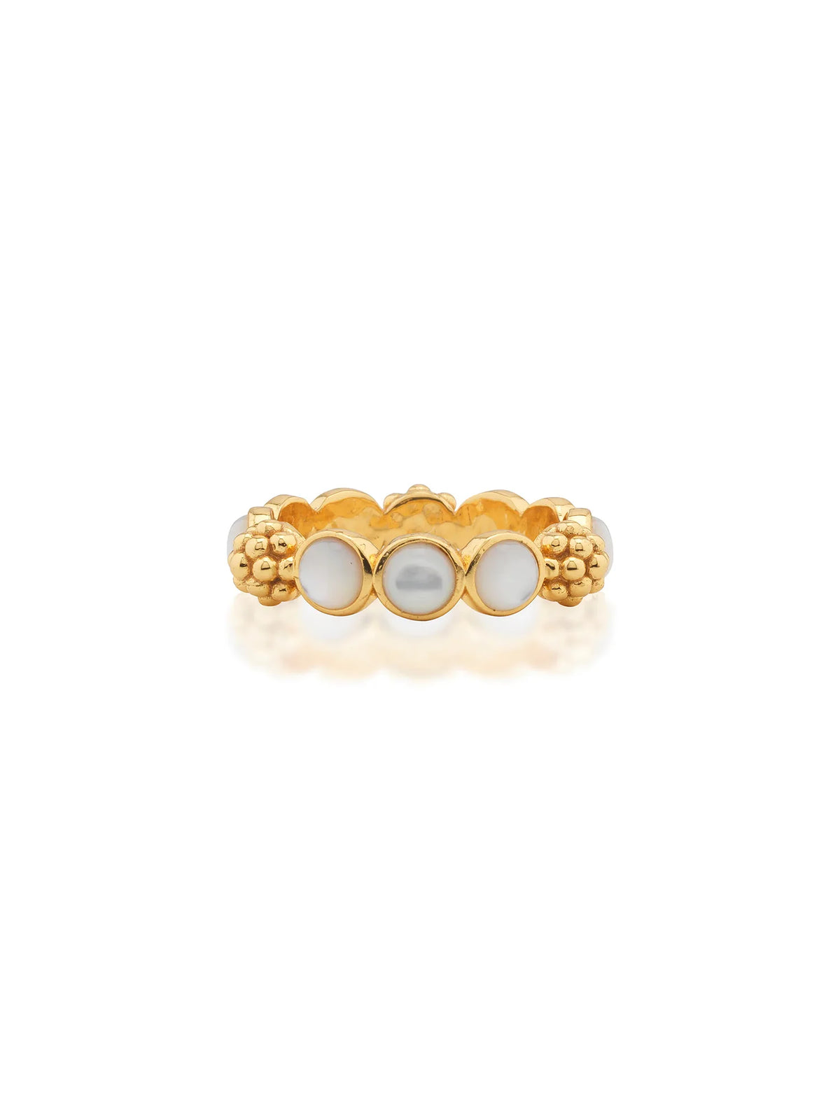 Capucine de Wulf Berry Gem Ring - Mother of Pearl