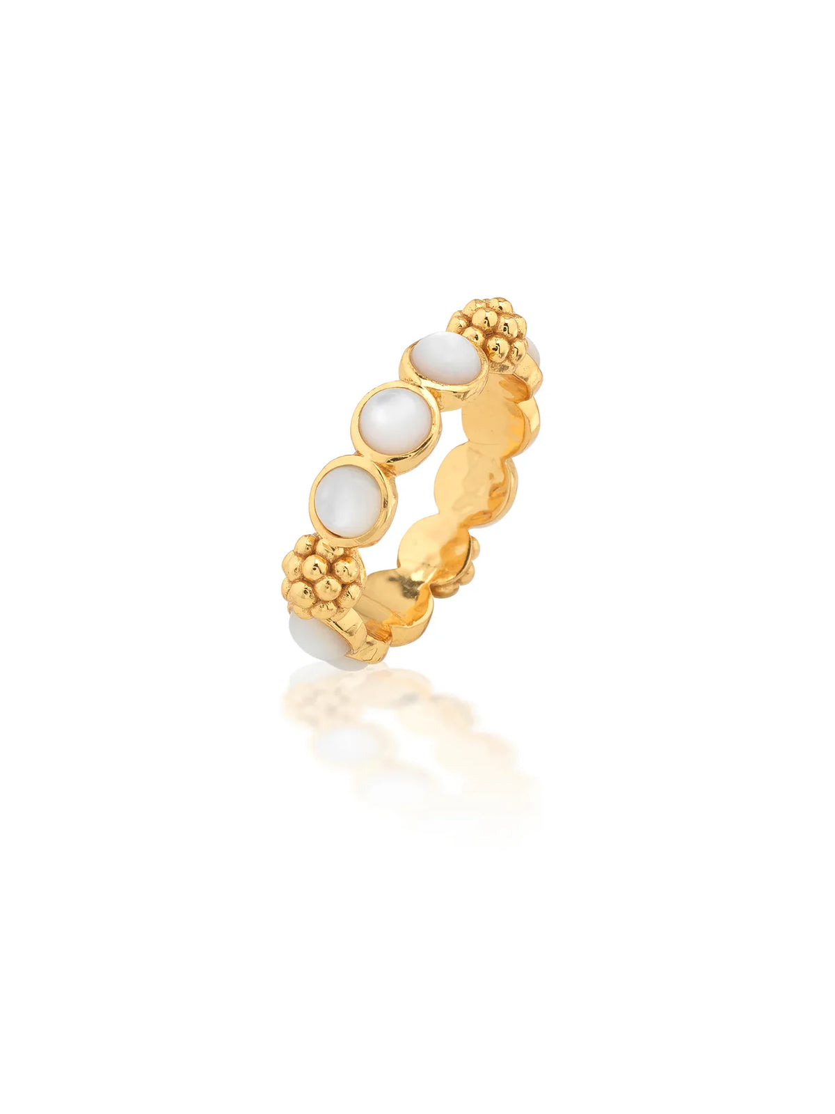 Capucine de Wulf Berry Gem Ring - Mother of Pearl