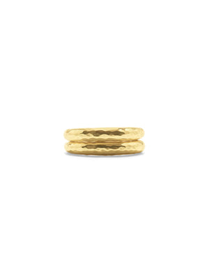 capucine de wulf cleopatra slice stacking ring in 18k gold