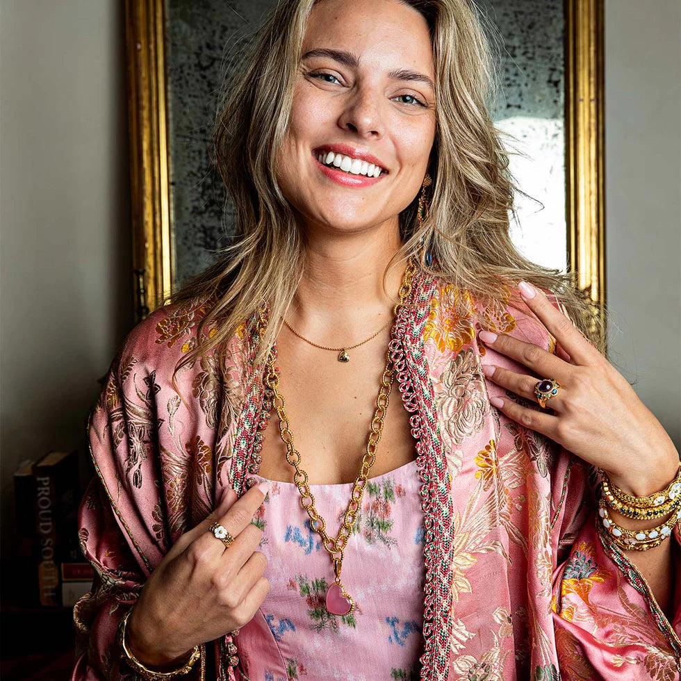Capucine de Wulf Heart Charm Necklace