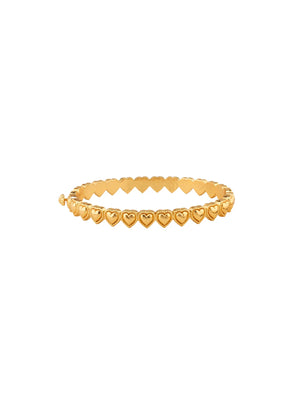 Capucine de Wulf Love Petite Hinged Bangle - Small