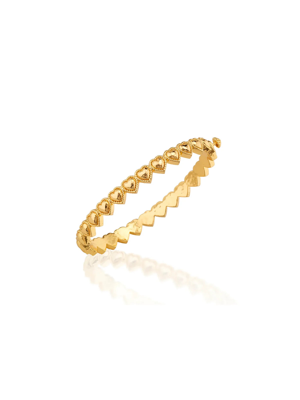 Capucine de Wulf Love Petite Hinged Bangle - Small