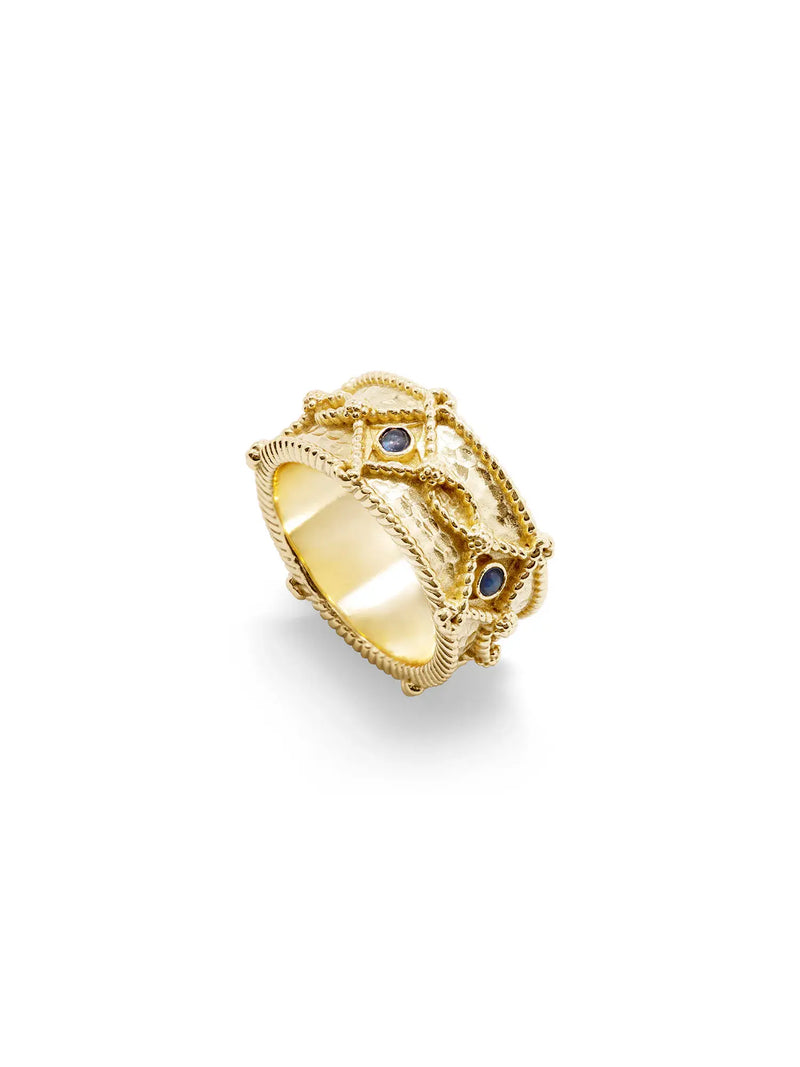 capucine de wulf victoria ring band in 18k gold