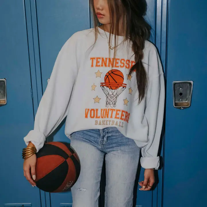 TN Vols Basketball Cord Sweatshirt