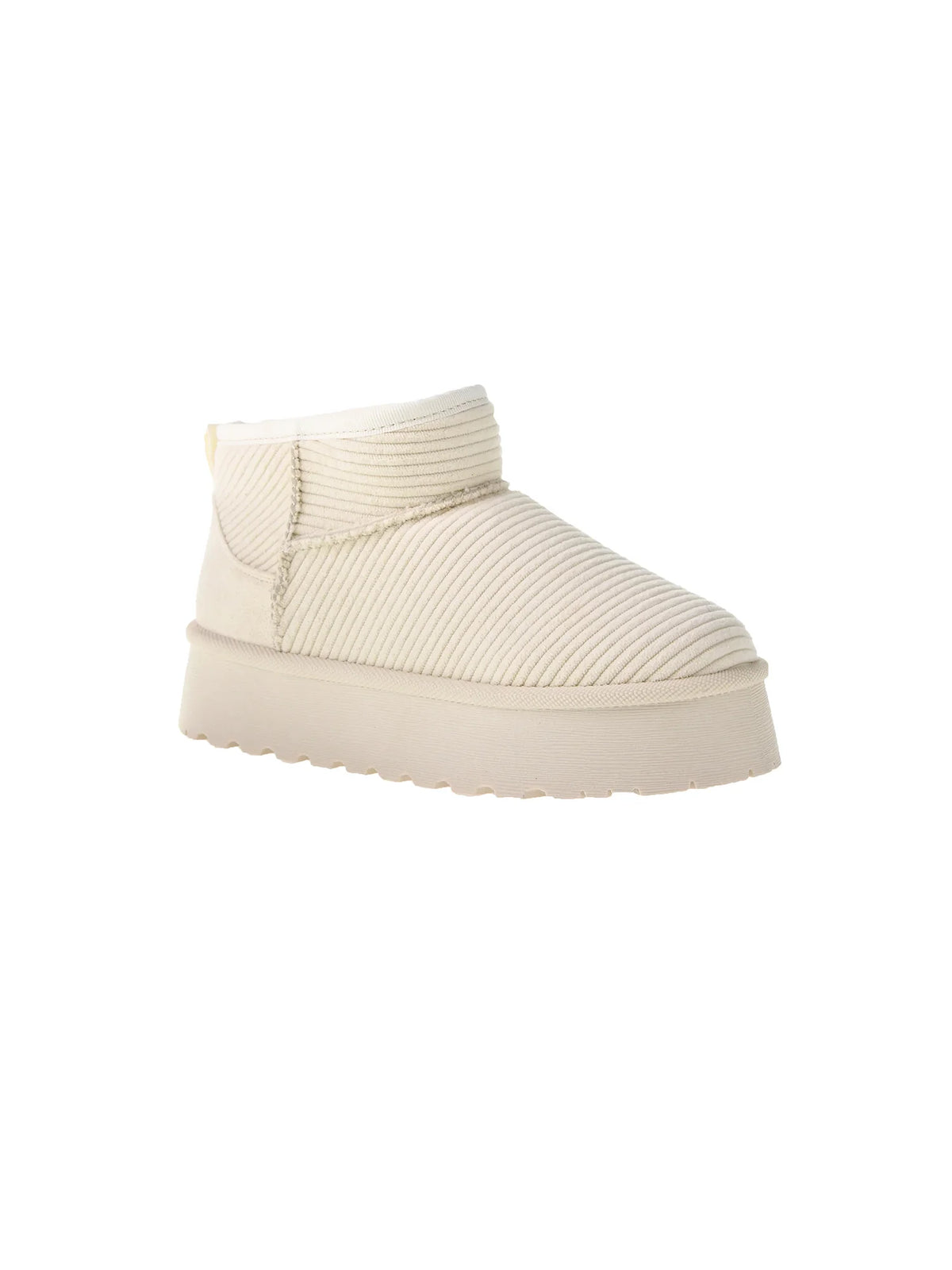 Dirty Laundry Yarroh Corduroy Mini Boot Cream