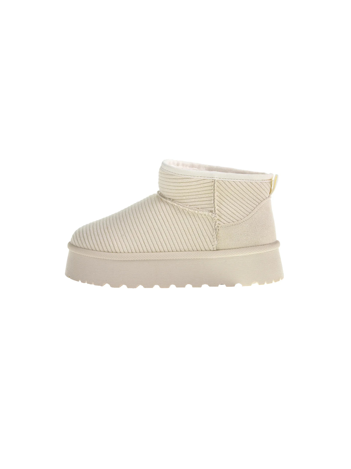 Dirty Laundry Yarroh Corduroy Mini Boot Cream