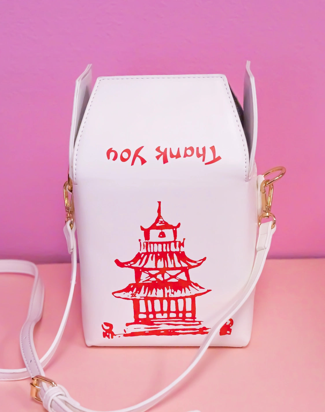 chinese takeout box handbag novelty purse