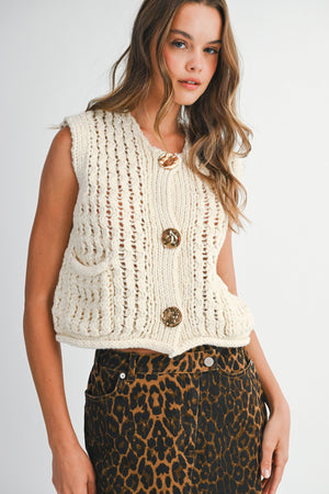 Chunky Knit Vest