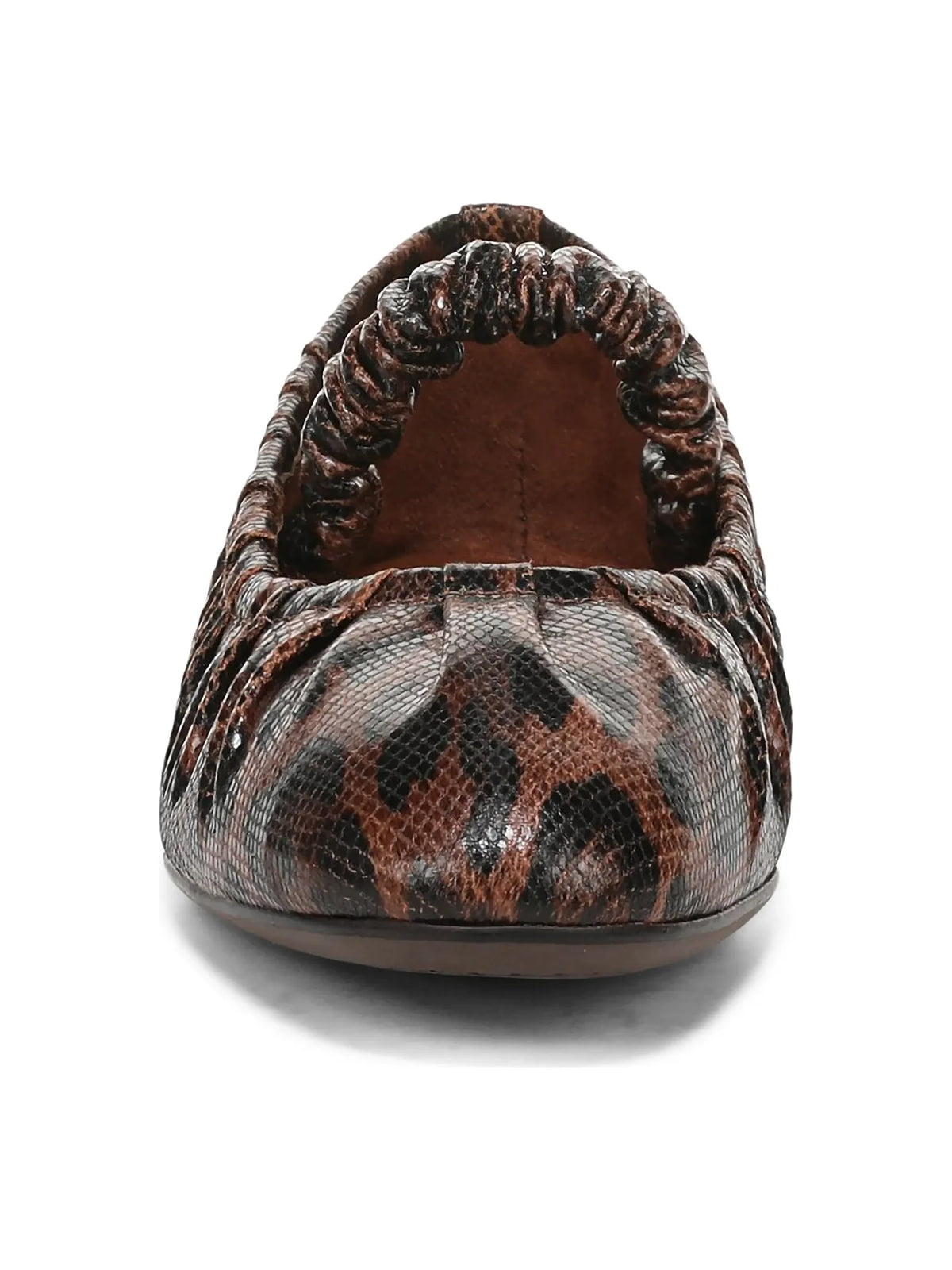 Circus NY by Sam Edelman Blythe Mary Jane Leather Flat Black Ginger Leopard