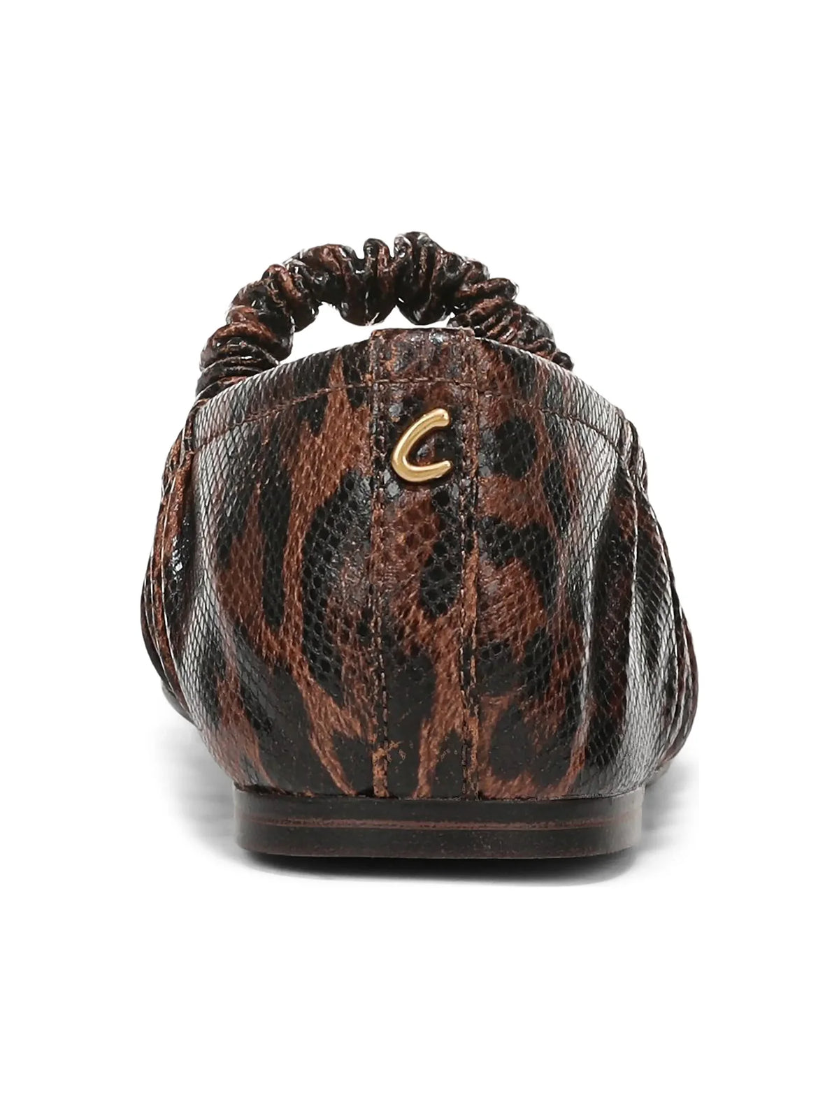 Circus NY by Sam Edelman Blythe Mary Jane Leather Flat Black Ginger Leopard