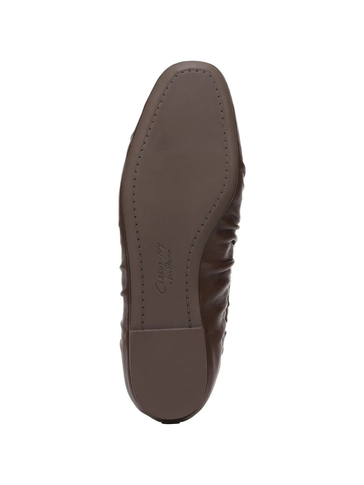Circus NY by Sam Edelman Blythe Mary Jane Leather Flat Rich Pecan