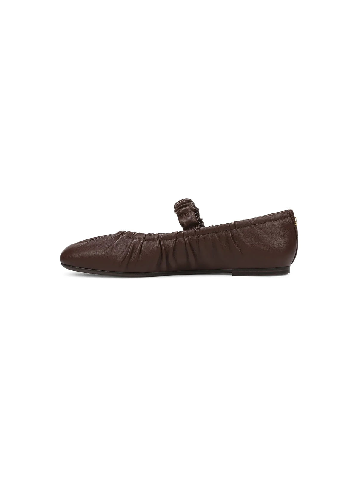 Circus NY by Sam Edelman Blythe Mary Jane Leather Flat Rich Pecan