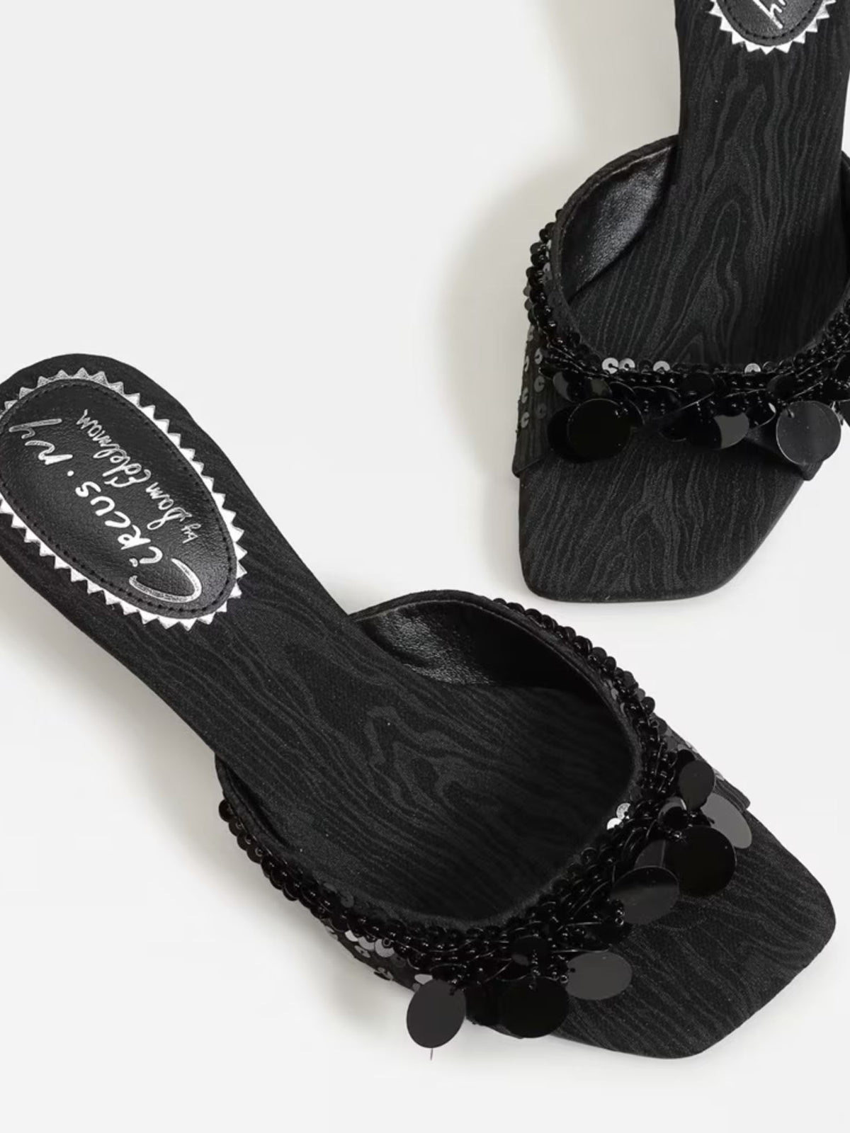 Circus NY by Sam Edelman Juliana Kitten Heel Mule black 