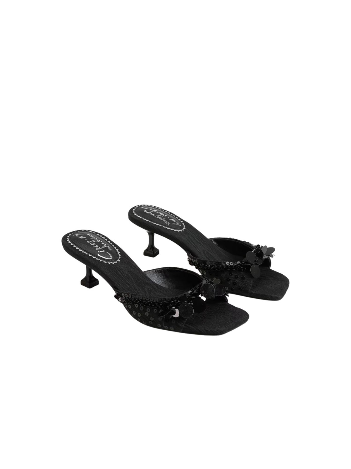 Circus NY by Sam Edelman Juliana Kitten Heel Mule black 