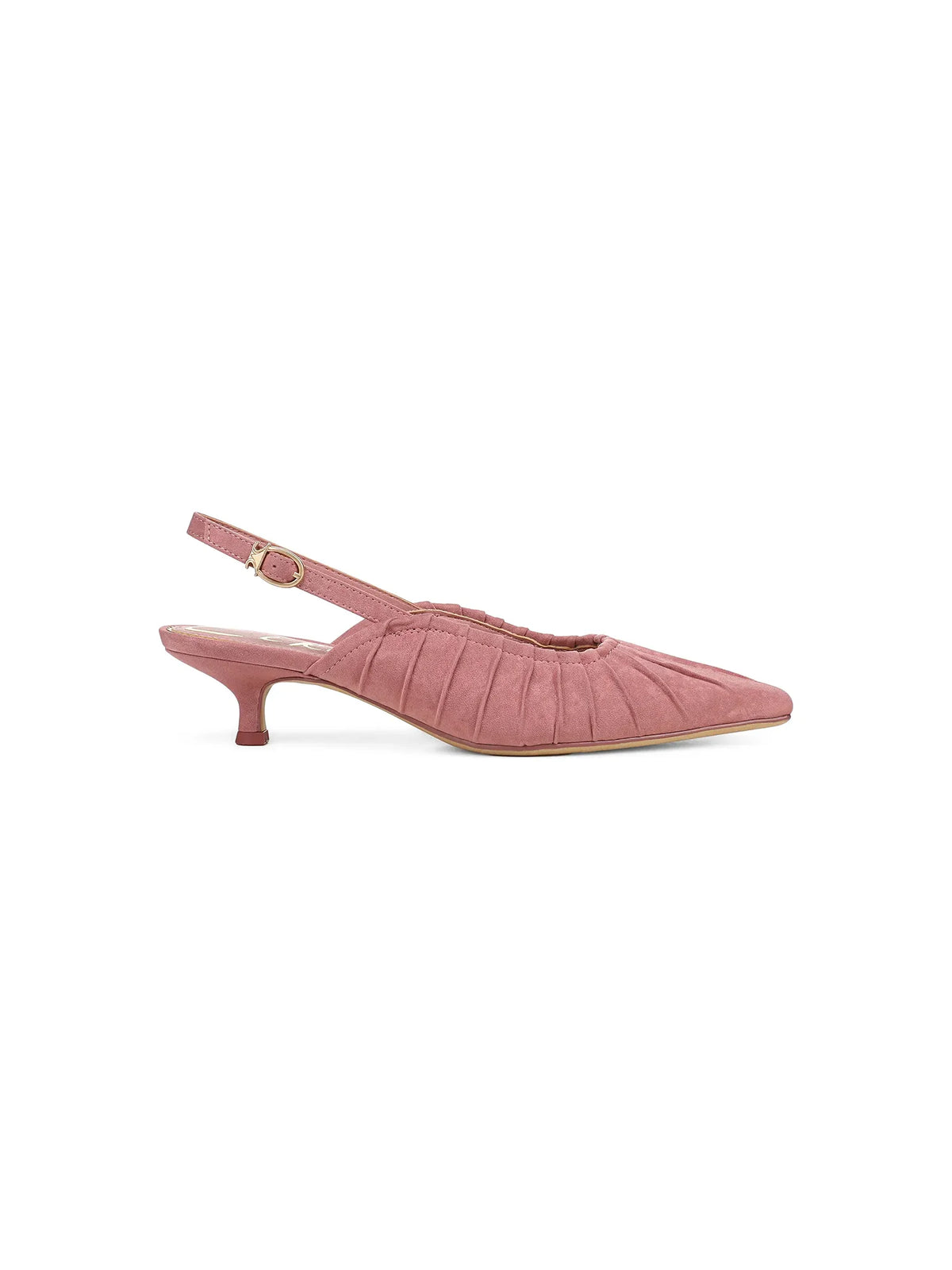 Circus NY by Sam Edelman Katia Slingback Kitten Heel Suede Berry Blush
