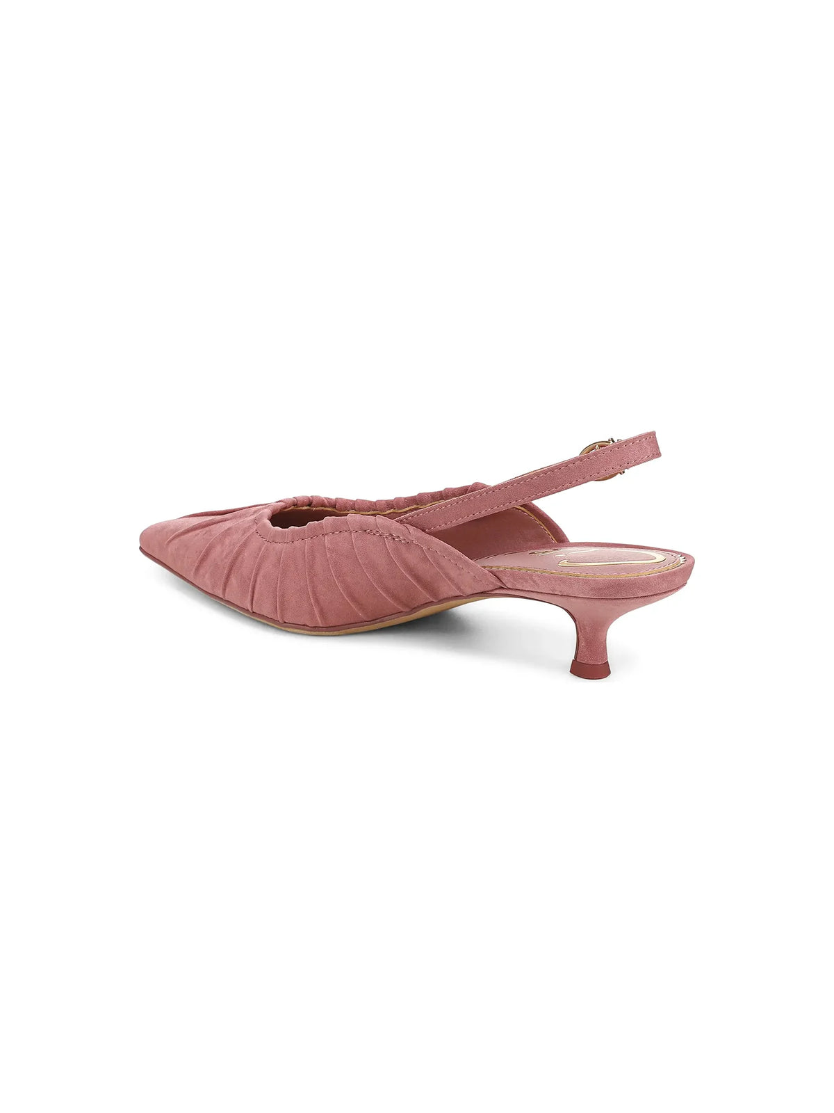 Circus NY by Sam Edelman Katia Slingback Kitten Heel Suede Berry Blush