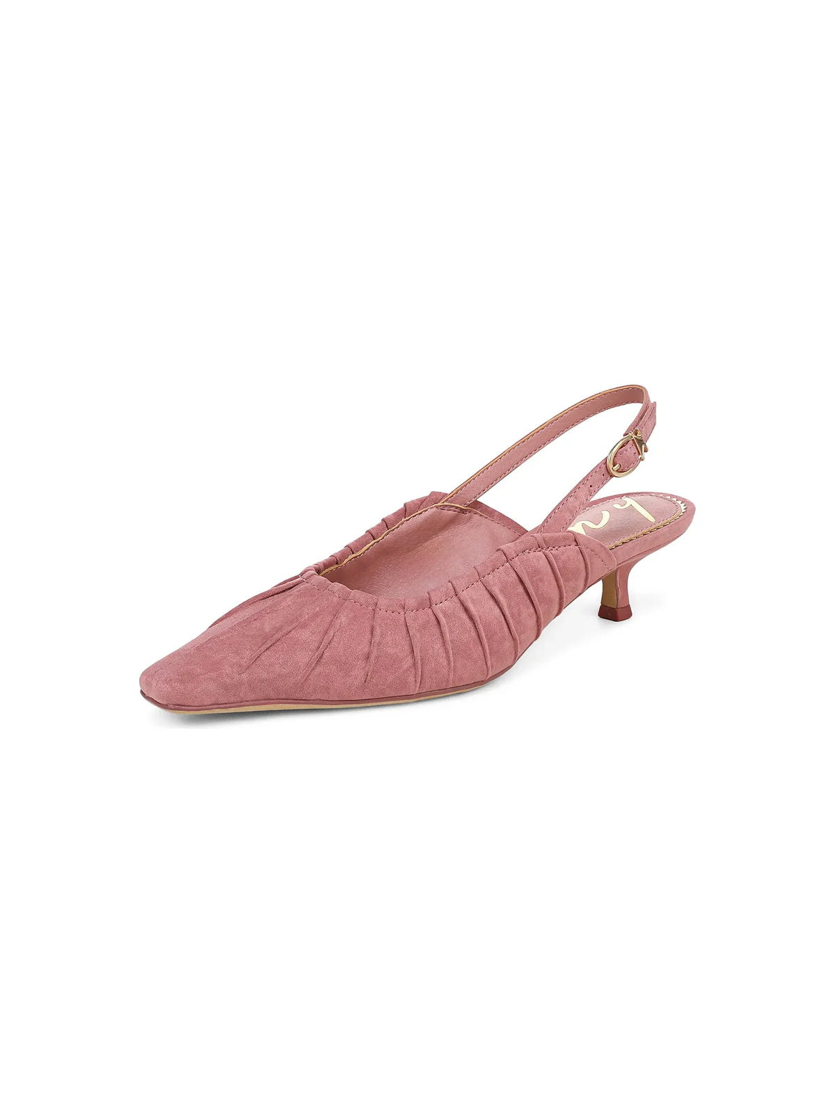 Circus NY by Sam Edelman Katia Slingback Kitten Heel Suede Berry Blush